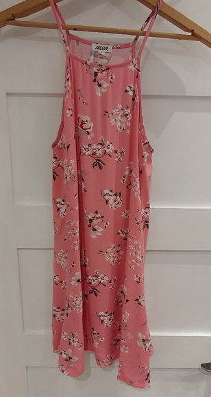 Ardene Halter Floral Print Skater Dress - Picture 1 of 1